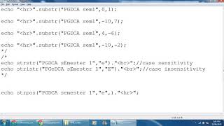 PHP String Functions - Part - 3 (Gujarati) | Easy Example