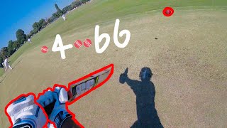 GoPro Cricket Match- Extraordinary Delivery Knocked my OFF Stump OUT!