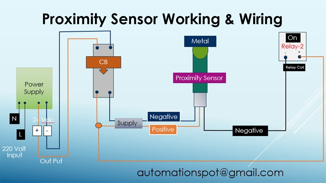 Proximity Sensor Wiring Diagram