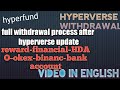 Hyperverse/hyperfund withdrawal process in english#hyperverse us uk