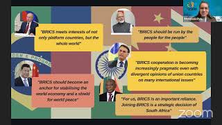 INTERNATIONAL YOUTH FORUM “BRICS PLUS” Expert Session   Delegate Presentation and Closing