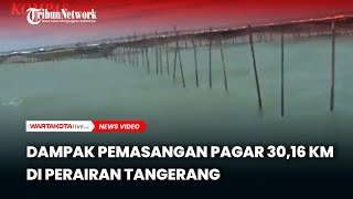 Apa Dampak Pemasangan Pagar 30,16 Km di Perairan Tangerang, Ekosistem Pesisir Ikut Rusak