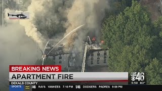 Multiple units damaged in DeKalb County apartment blaze