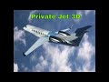 3D Model of Embraer Legacy 650 Private Jet Review