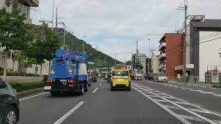 【国道9号線】洛西ニュータウン〜京都縦貫自動車道入口 #京都 #国道9号線