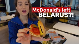 New Belarusian McDonald`s / Belarus after sanctions