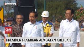 Presiden Resmikan Jembatan Kretek 2