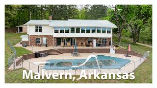 Land and Home for Sale | 302 Green Road Malvern, AR 72104 Listed at $999,500 Walk Through