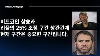 [Pantogragh] 비트코인 100K 그리고 리플 25% 하락의 의미