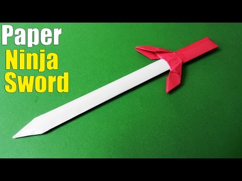How to make a Paper Sword | Ninja Sword Tutorial How to make a Paper Sword | Ninja Sword Tutorial