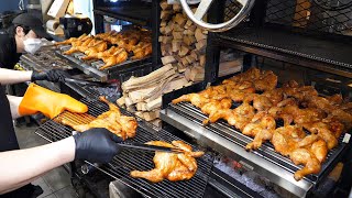 Real South American Grilled Chicken BBQ / korean street food