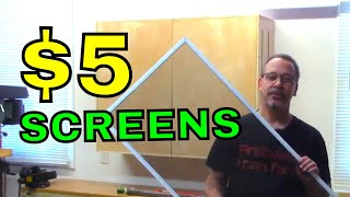 DIY make Andersen screens