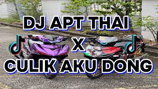 DJ APT THAI X CULIK AKU DONG TIKTOK VIRAL - JHONGEX PROJECT  | FULLBASS REMIX