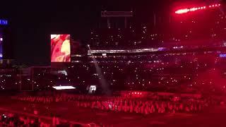 Blinding Lights The Weeknd Super Bowl LV Halftime Show Finale LIVE