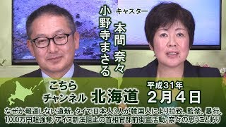 【ch北海道】アイヌ新法阻止の首相官邸前街宣活動[H31/2/4]