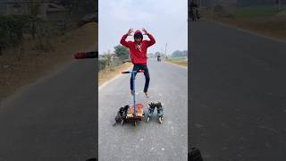 Off Road Skating Stunts that Shocked Everyone😭😱#skater #rollers kating#skates #shorts#yt shorts