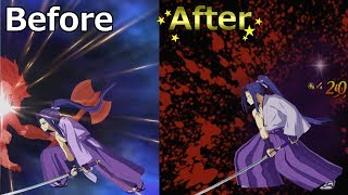 【FGO】佐々木小次郎　新旧モーション比較【FateGO】Sasaki Kojirō 　Before/after【Fate/Grand Order】