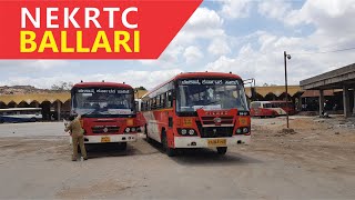 NEKRTC Bus Station Ballari, Karnataka