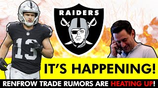 Hunter Renfrow Trade Rumors Are HEATING UP! Las Vegas Raiders Rumors + Renfrow Trade Destinations