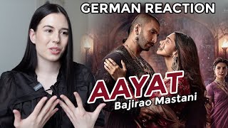 German Reaction | Arijit Singh - AAYAT (lyric video) | Bajirao Mastani