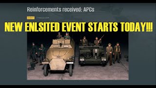 NEW ENLISTED Half Track Event!