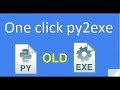 Convert py to exe with one click FREE (watch new video)