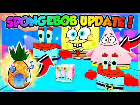 SPONGEBOB UPDATE in PET SIMULATOR 99!! (Roblox)