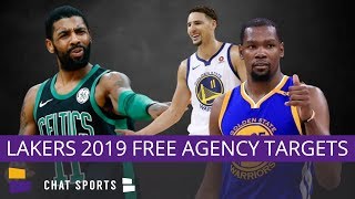 Lakers Rumors: Top 5 Lakers Free Agents Targets In 2019 - Kevin Durant, Klay Thompson, Kyrie Irving