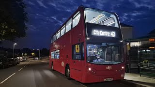 Plymouth Citybus Enviro 400 Trident LX06 FKO (478) on a 43 to City Centre