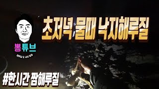 이른물때 초저녁 낙지해루질!!! 초저녁에도 낙지는 나온다!!!