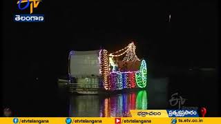 Lakshmana Sametha Seetharamula Theppotsavam Grandly Going on | in Bhadrachalam | Live