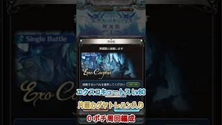 【グラブル】エクスコキュートスLV80 片面カグヤトレハン入り0ポチ周回編成 #Shorts