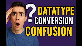 Datatype conversion confusion