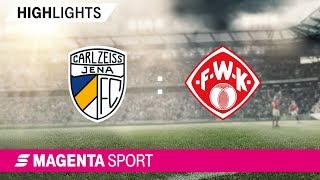 FC Carl Zeiss Jena - FC Würzburger Kickers | Spieltag 36, 18/19 | MAGENTA SPORT