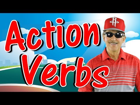 Is an action a verb?