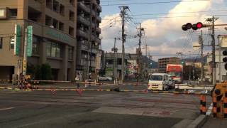 西鉄大牟田線 白木原駅 踏切