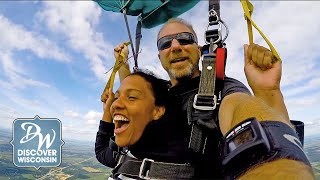 My First Time Skydiving in Wisconsin