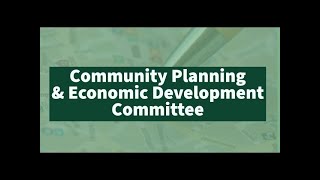 Community Planning and Economic Development Committee Virtual Meeting - May 20, 2026