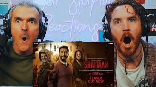 Shaitaan Trailer | Ajay Devgn, R Madhavan, Jyotika | REACTION!!!