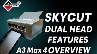 Skycut A3 Max 4 Dual Head in Action | 15-Minute Real-Time Demo & Features Overview