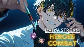 BENTARAN DAILY LIVE STREAM GAME HEROES COMBAT | OPEN REVIEW AKUN