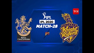 IPL 2020 Live Score, RCB vs KKR: Kolkata take on a resurgent Bangalore - The Times of India