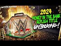 Limited Edition Money in the Bank 2024 Replica Championship Title Belt Unboxing!