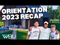 WBU Orientation 2023 Recap