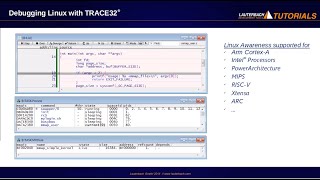 Debugging a Linux Kernel Module and a User Process with a TRACE32 JTAG Debugger