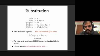 CS6225 Programs and Proofs 28 Lambda Calculus