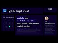 TypeScript 5.2 - `module` and `moduleResolution` Must Match Node.js Settings | Release Report