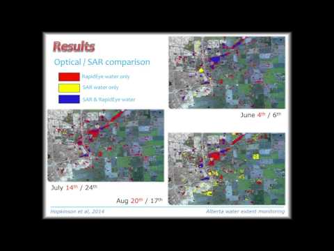 Dr. Chris Hopkinson: Alberta Water Extent Monitoring Pilot Study Dr. Chris Hopkinson: Alberta Water Extent Monitoring Pilot Study