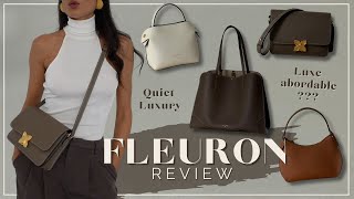 Sacs Fleuron : le luxe abordable? Revue complète (collection, avis, qualité/prix)