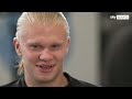 exclusive erling haaland on why he chose to come to the premier league